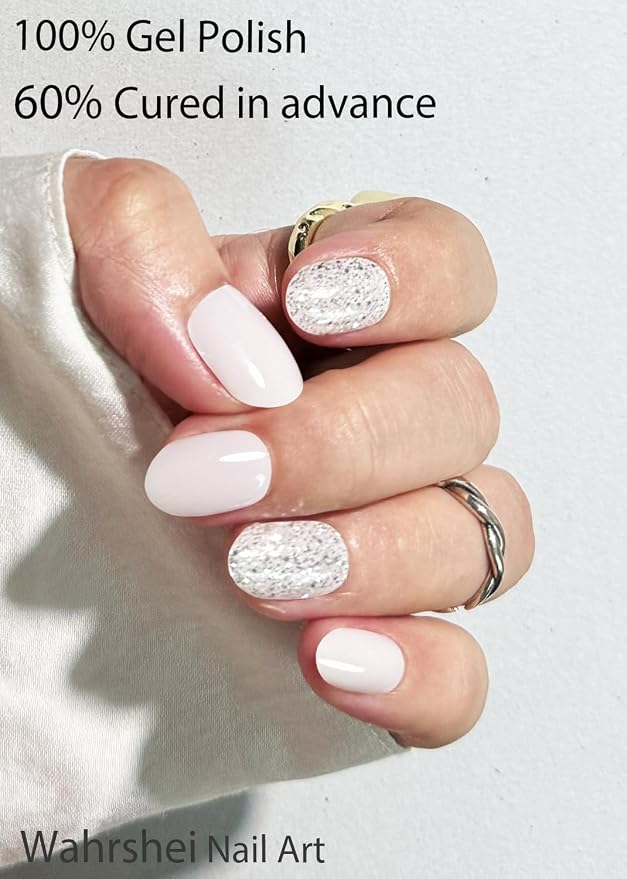 Milky White Glitter