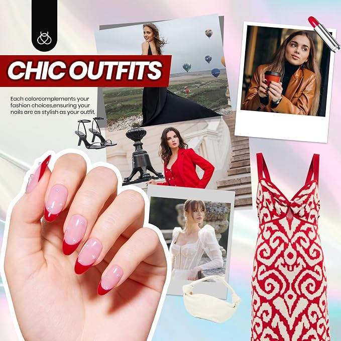 1-Chic Outfits Gel Nail Kit