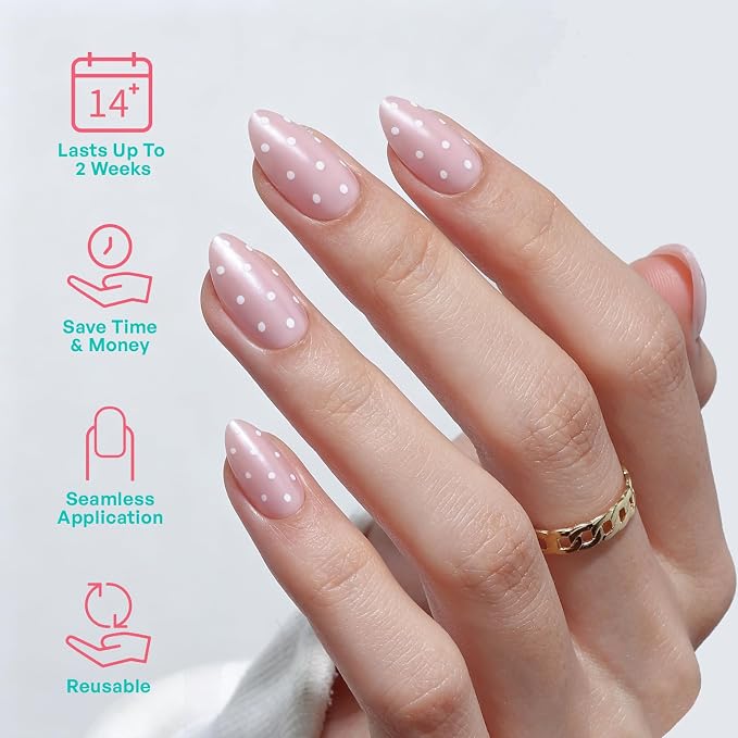 3F-Pink Polka