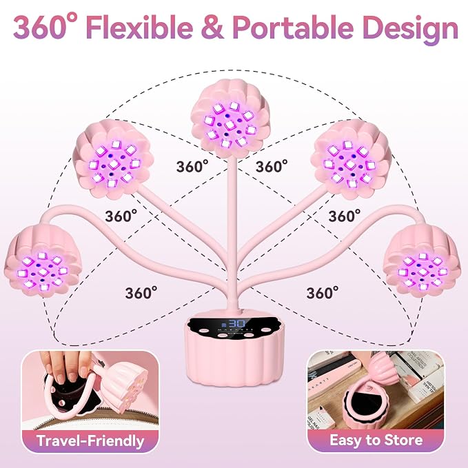 A06-UV nail light-Pink