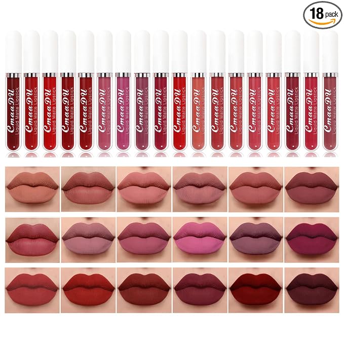 Dark Red 18 Colors