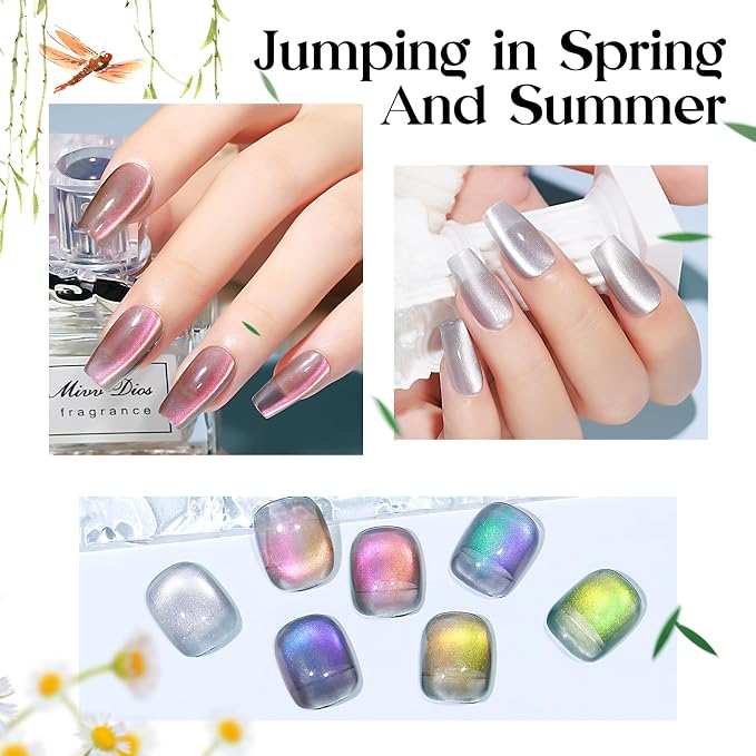 8 Colors Cat Eye Gel Polish