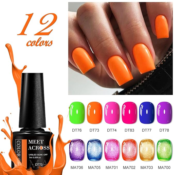 12 Colors Neon Series