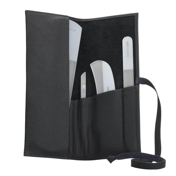 Black Leather Roll