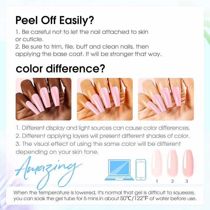 12 Colors Nude Poly Kit 02