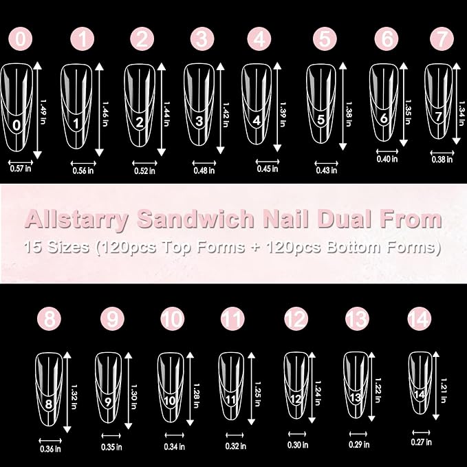 Sandwich Dual Forms - Almond Round