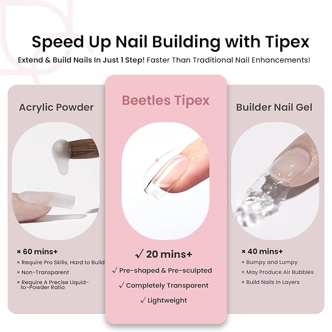 1 - Tipex Nails Only | Short Square | 192