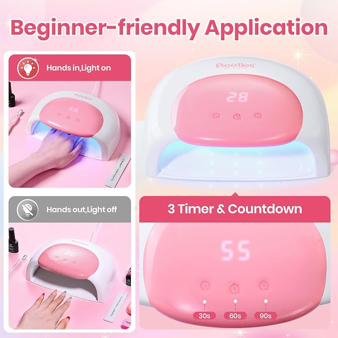 Y-UV Nail Lamp for Hands & Feet Candy White