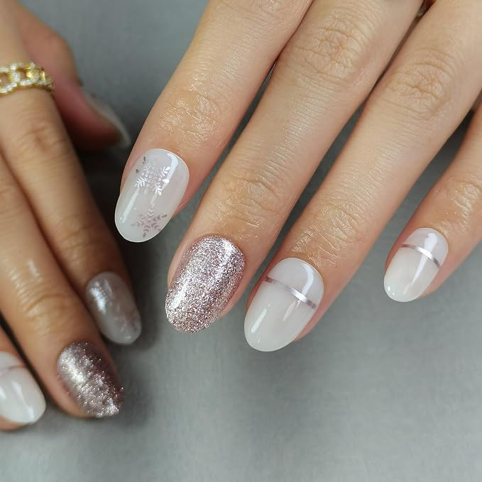 D7 - Snowflake Silver