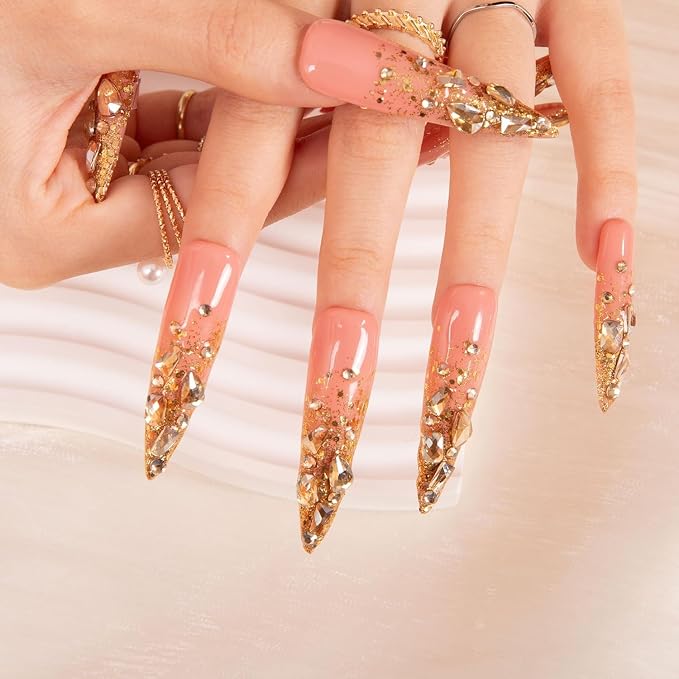 Stardust Gold Rhinestone