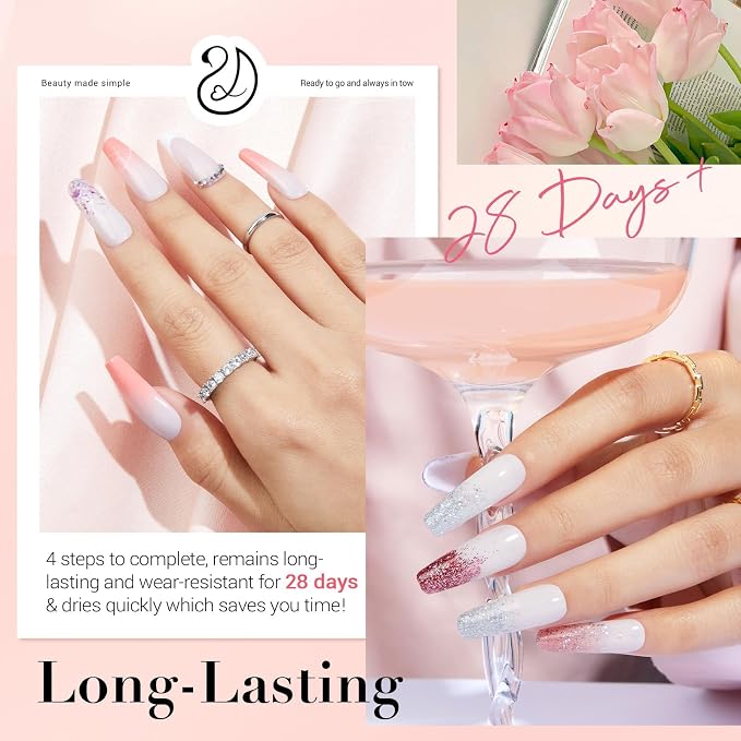 Nude Pink Glitter