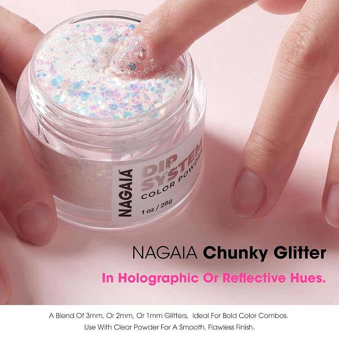 Crystal Cascade, Chunky Glitter