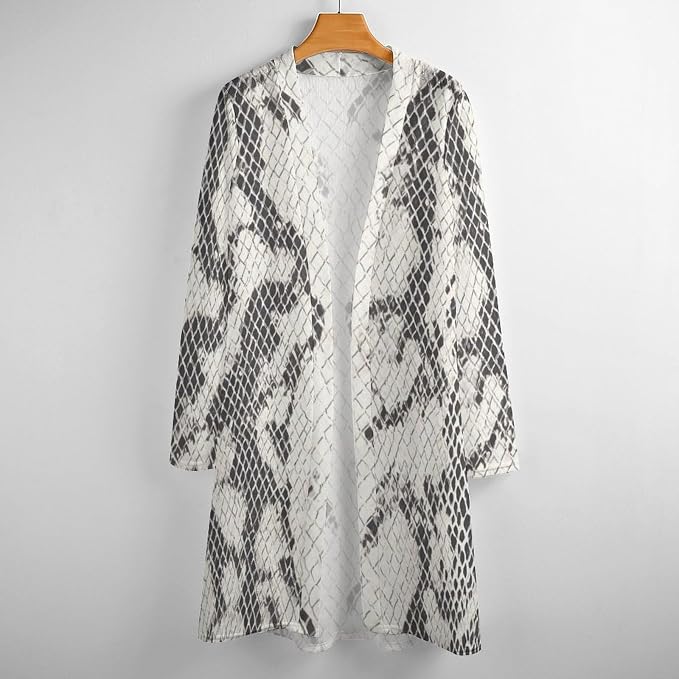 Gray Snake Pattern