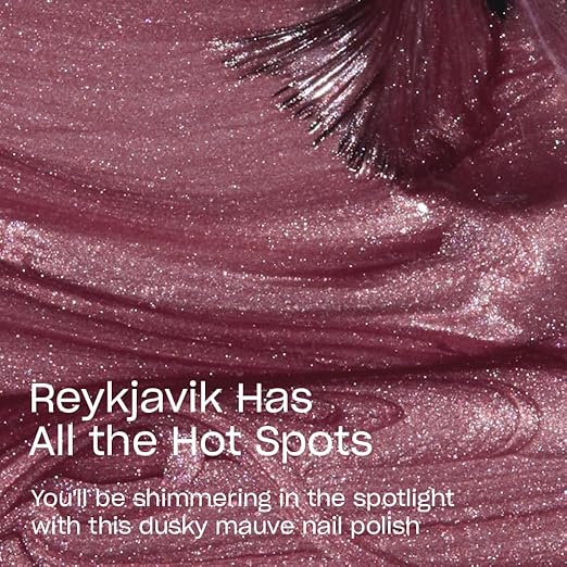 Reykjavik Has All the Hot Spots | Sheer Soft Pink Shimmer
