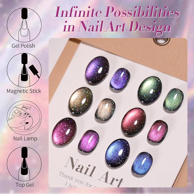 9D Holo Magnetic Gel