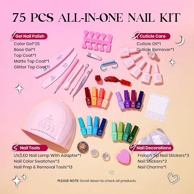 6-Emotional Journey |75PCS |45 Colors