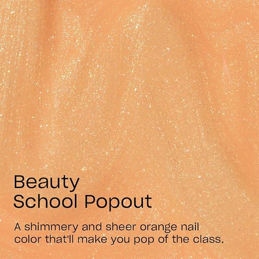 Beauty School Popout | Sheer Paster Orange Shimmer