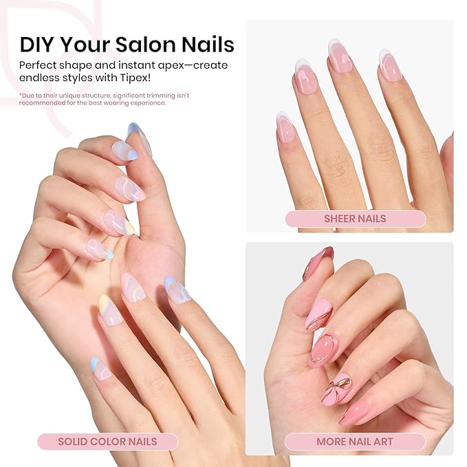 0 - Tipex Nails Only | Short Oval | 192