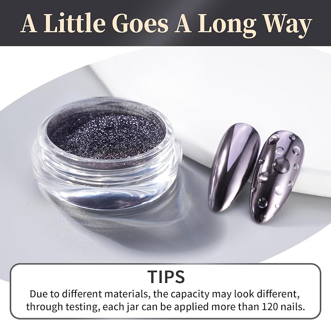Silvery Black
