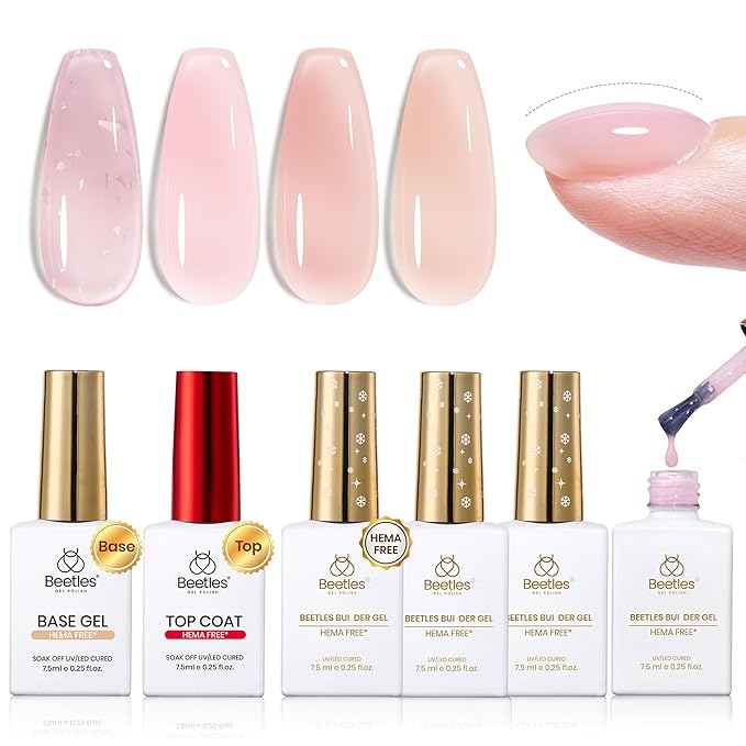 B4-HEMA Free|Sheer Pink & Nude