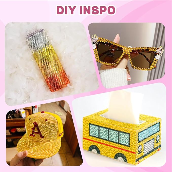05 Yellow Rhinestones Series