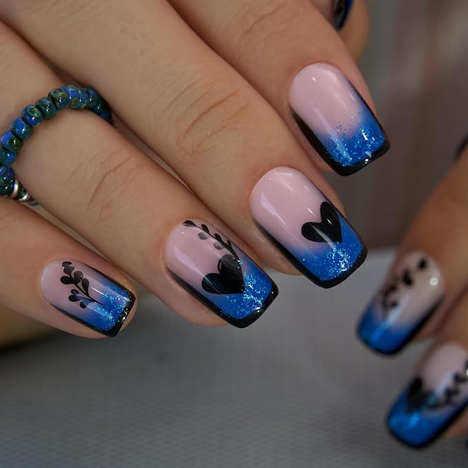 Sparkle Ombre Tips