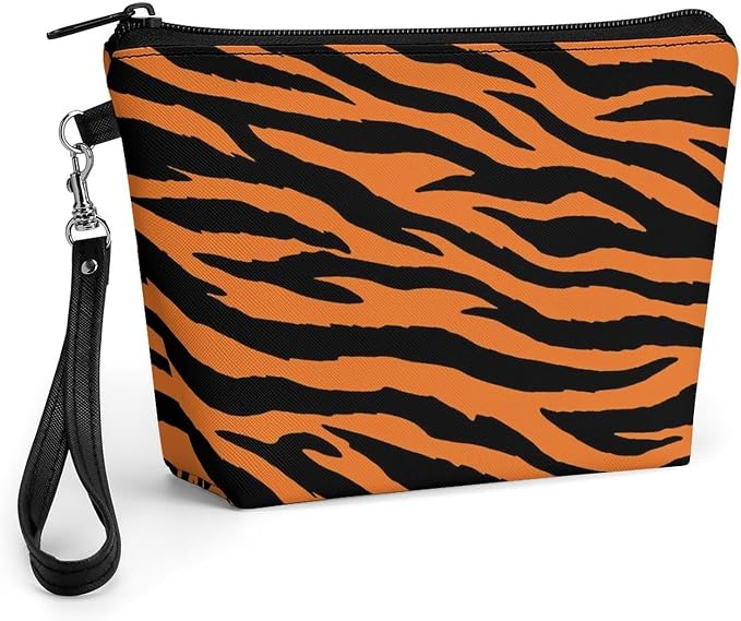 Tiger Stripe Pattern Orange Black