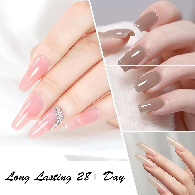 Jelly Pink Nude Gray