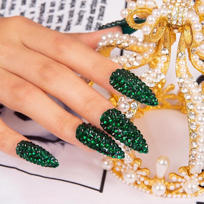 Classic Green Rhinestone