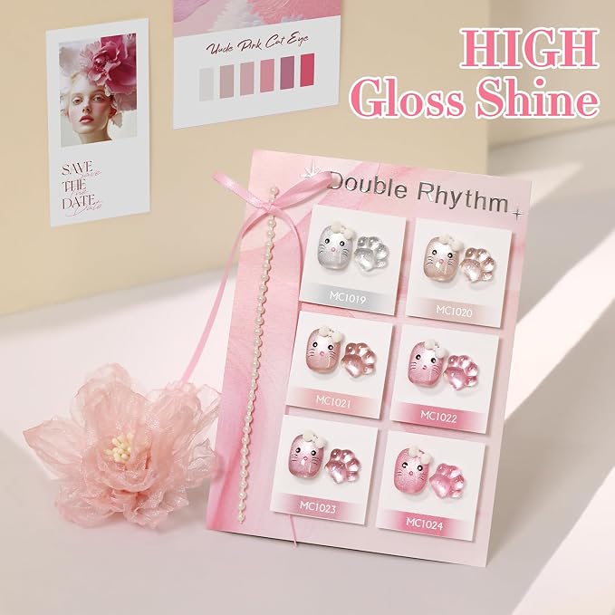 Glass Silver Pink