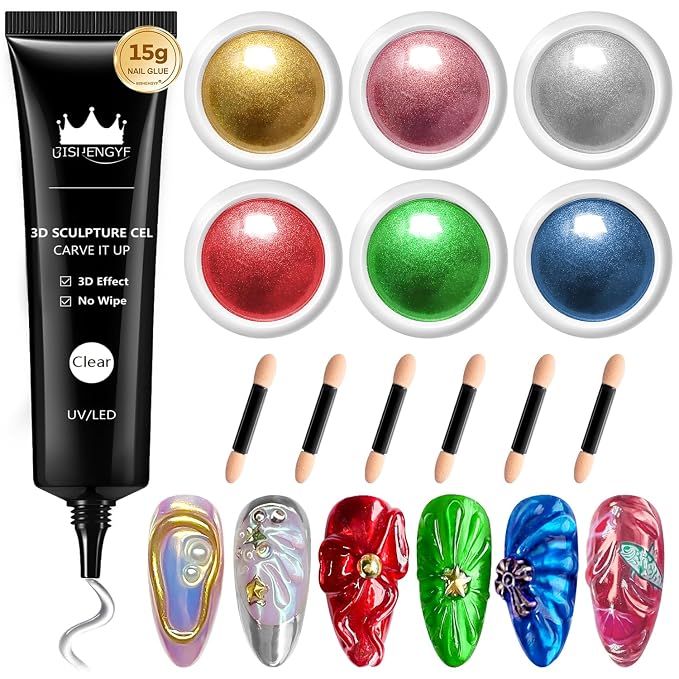 Gold Silver White Red Chrome Powder