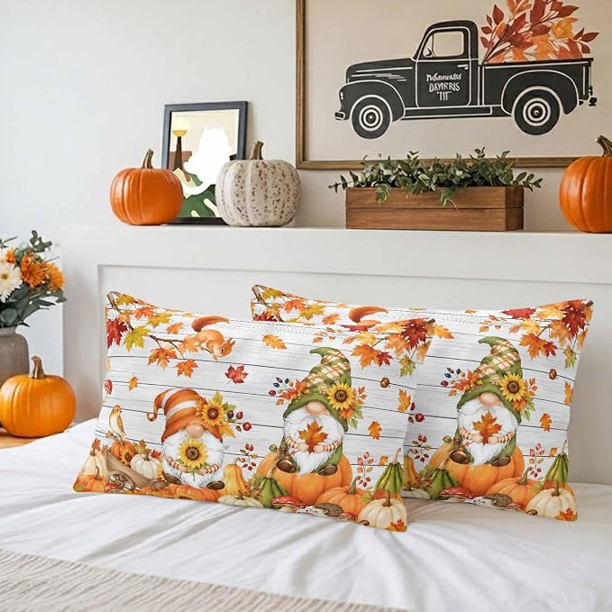 Gray, Pumpkin Orange