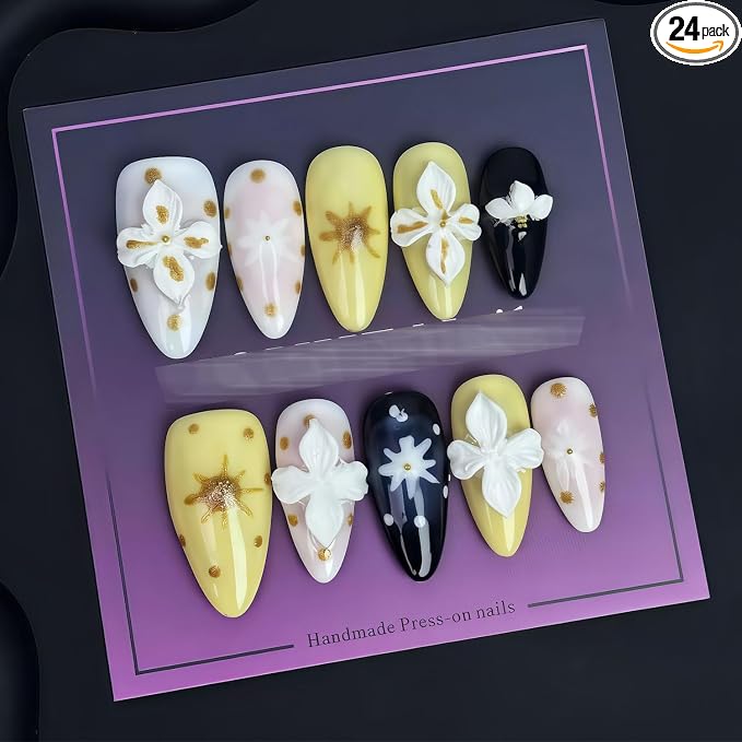 Handmade Almond Nails 41