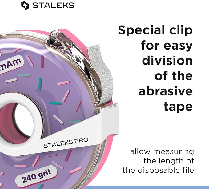 Glueless Abrasive Tape (Papmam) in Plastic Case, 240 Grit