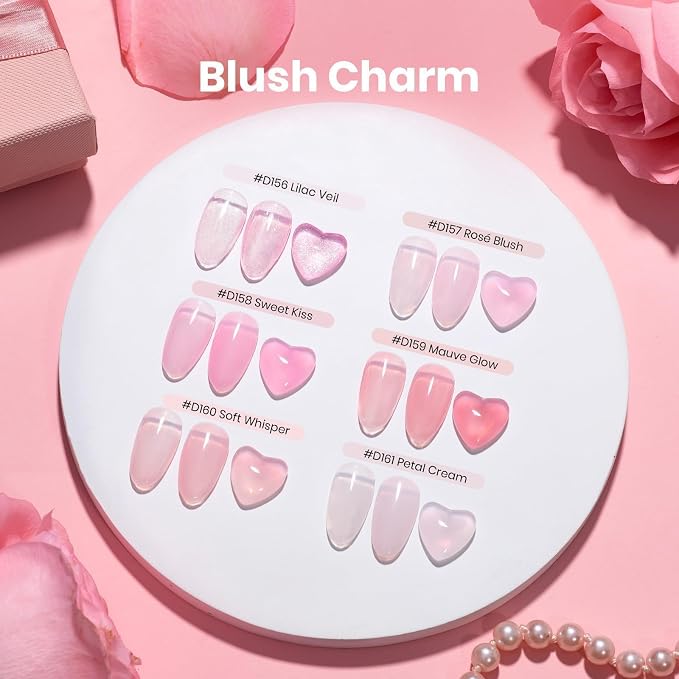 Builder Nail Gel Kit-Blush Charm