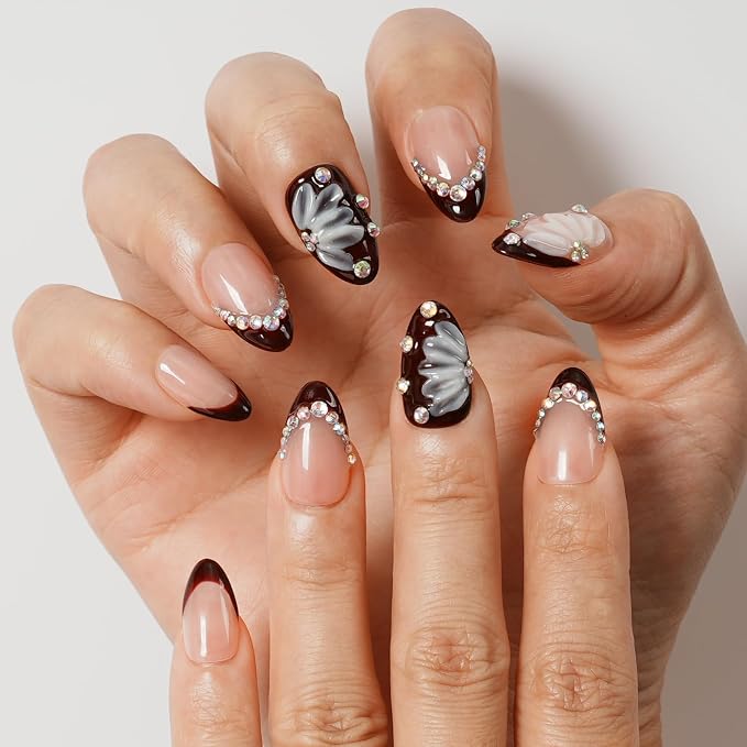 Burgundy Bloom Gem