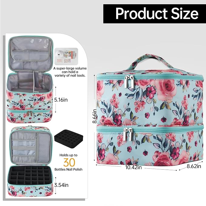 Aqua Floral