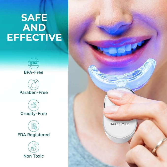 Teeth Whitening Kit With Led Light