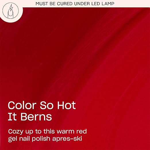 Color So Hot it Berns | Opaque Dark Warm Red