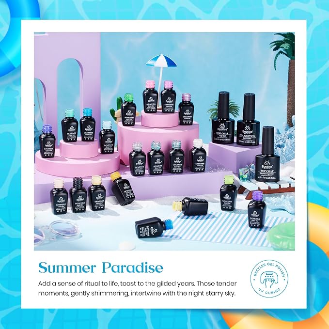 Pool Party Gel Polishors