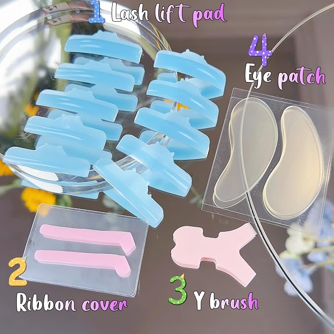 Blue Cat Eye Lash Lift Pads