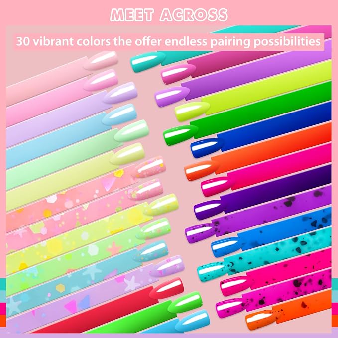 30PCS- Glow in Dark