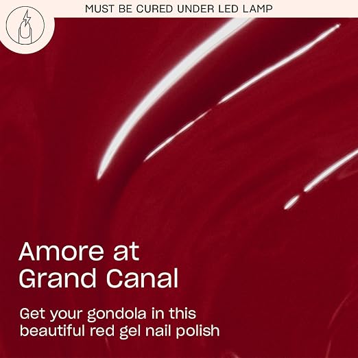 Amore at the Grand Canal | Opaque Deep Warm Red