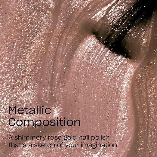 Metallic Composition | Sheer Light Pink Metallic