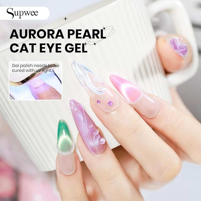 UV Gel-Aurora Mermaid