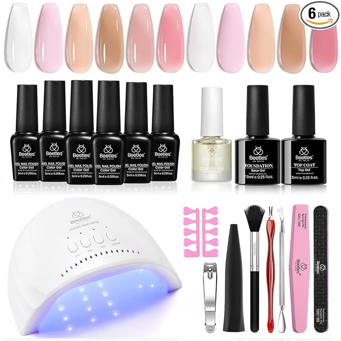 6 Colors-Jelly Nude Pink
