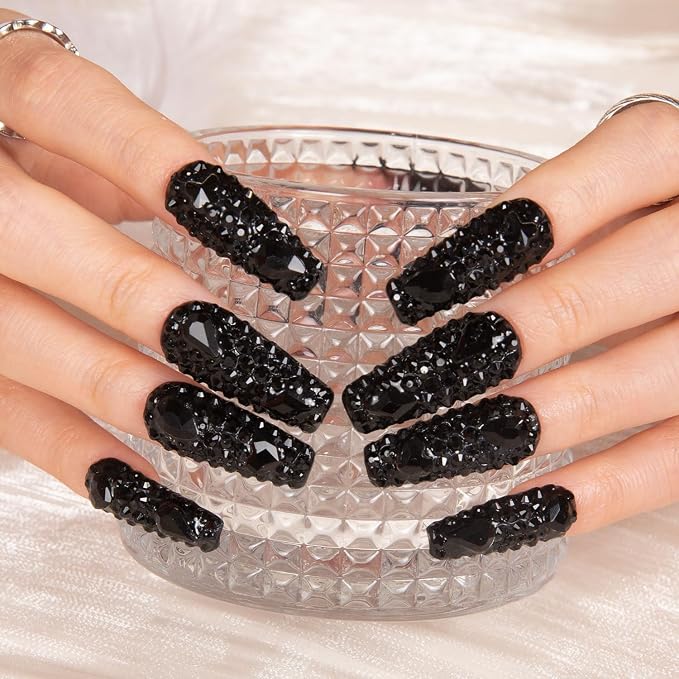 Classic Black Rhinestone