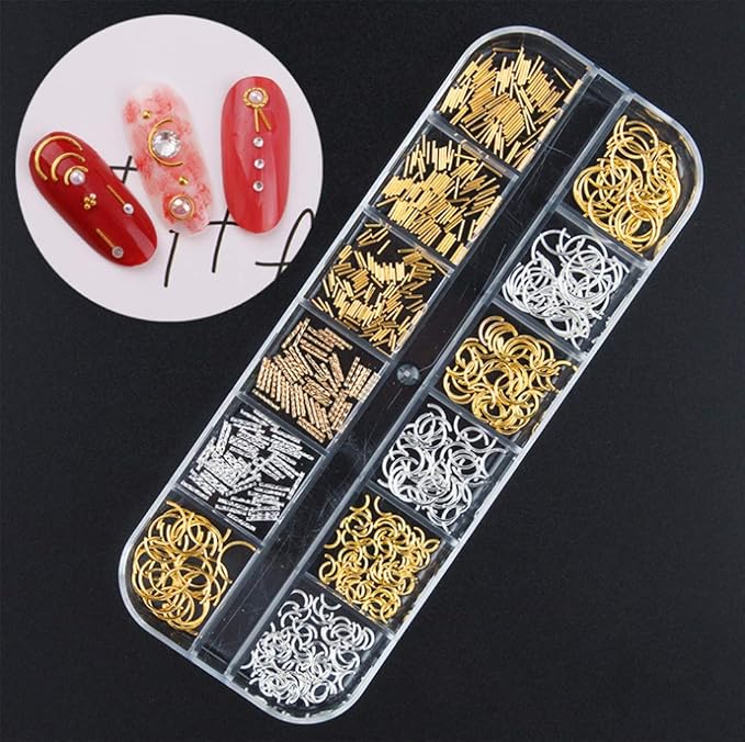 Gold rivet