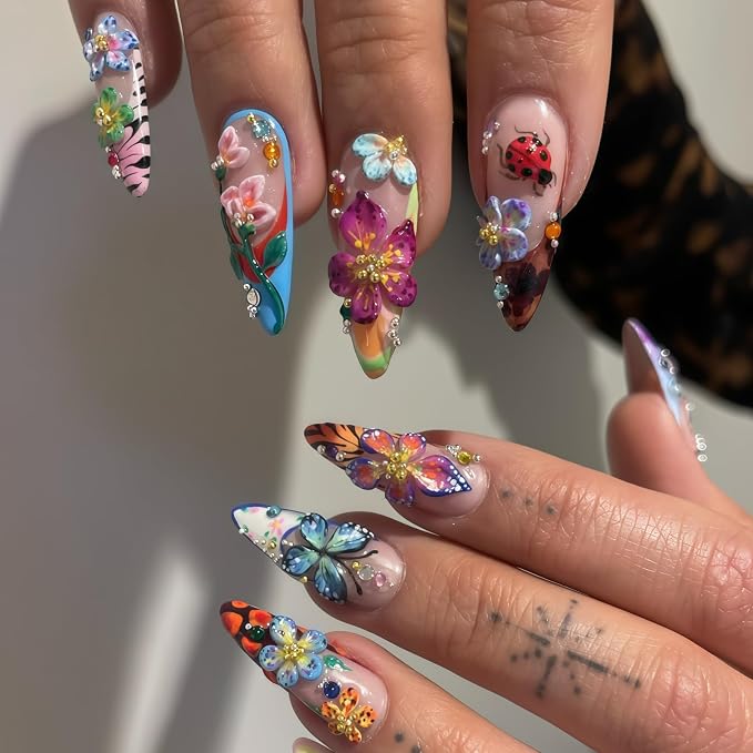 Butterfly Long Almond