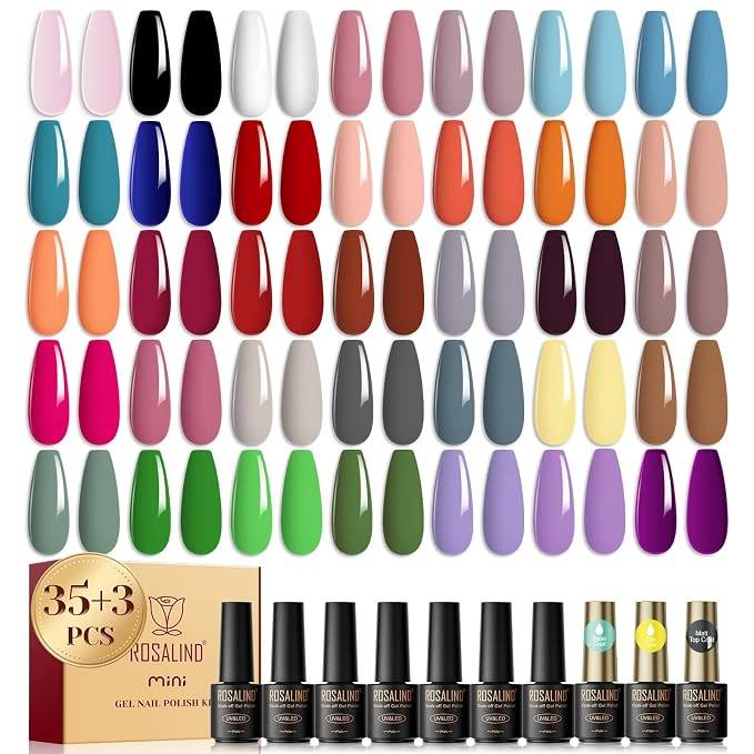 38 Color gel polish